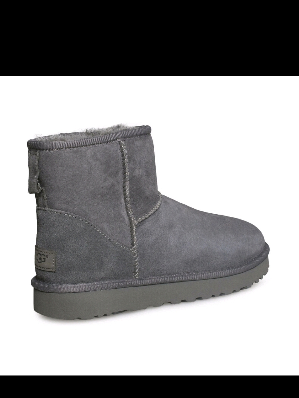 UGG Classic Mini Boot in Charcoal Gray